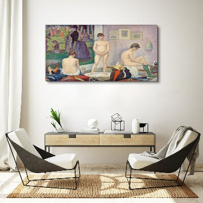 Obraz na plátně Seurat modely