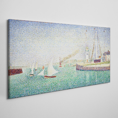 Obraz na plátně Vstup do Seurat Port