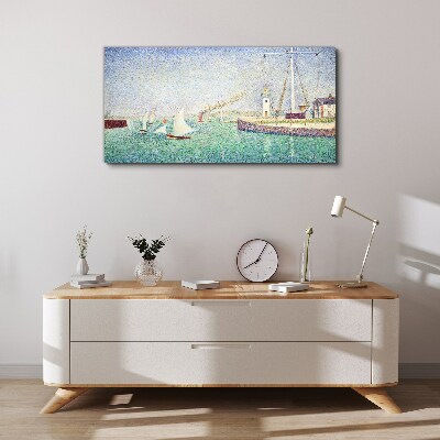 Obraz na plátně Vstup do Seurat Port