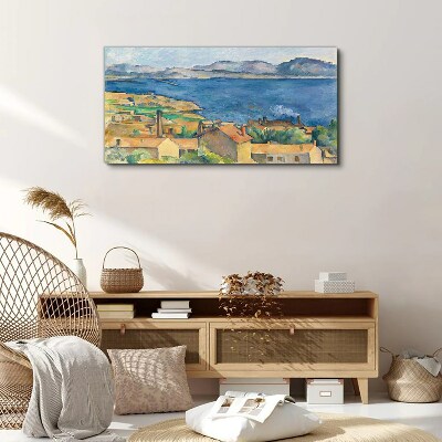 Obraz na plátně Záliv Marseille Cézanne