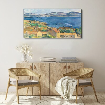 Obraz na plátně Záliv Marseille Cézanne