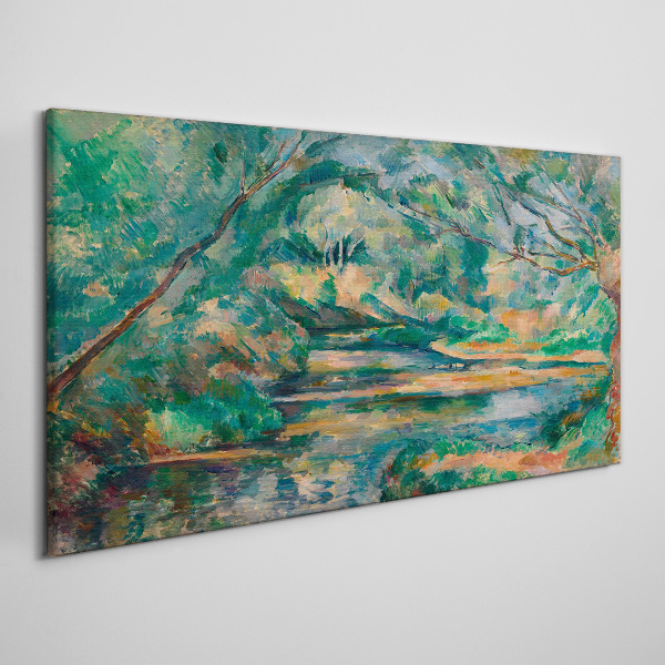 Obraz na plátně Brook Paul Cézanne
