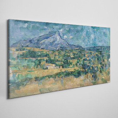 Obraz na plátně Mont Sainte Victoire Cézanne