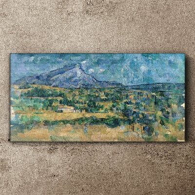 Obraz na plátně Mont Sainte Victoire Cézanne