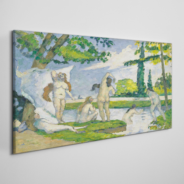 Obraz na plátně Koupání Paul Cézanne