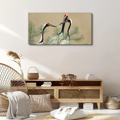 Obraz na plátně Zvířata Birds Branches