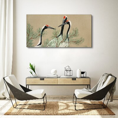 Obraz na plátně Zvířata Birds Branches