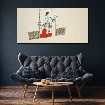 Obraz na plátně Asijské tradiční kimono