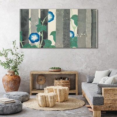 Obraz na plátně Bambusové květiny