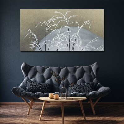 Obraz na plátně Abstrakce rostlinný sníh \ t