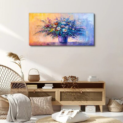 Obraz na plátně Malba abstrakce květiny