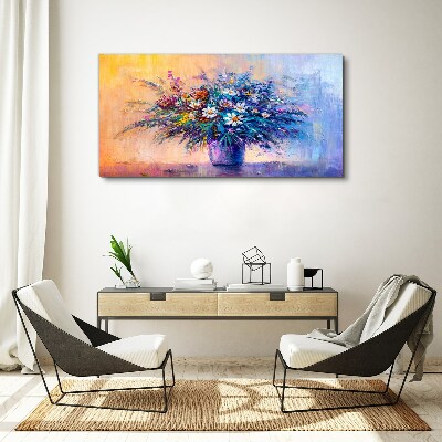 Obraz na plátně Malba abstrakce květiny