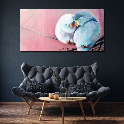 Obraz na plátně Zvířecí ptáci pobočka
