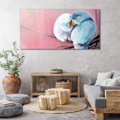 Obraz na plátně Zvířecí ptáci pobočka
