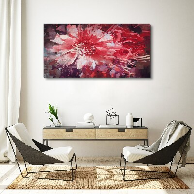 Obraz na plátně Abstrakce rostlinných květin