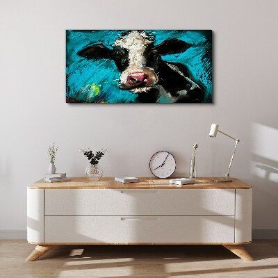 Obraz na plátně Abstrakce zvířecí krávy