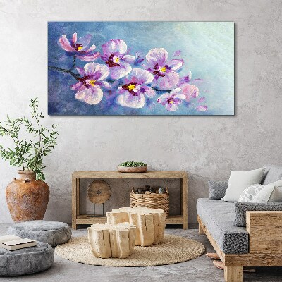 Obraz na plátně Orchideje v pastelových odstínech