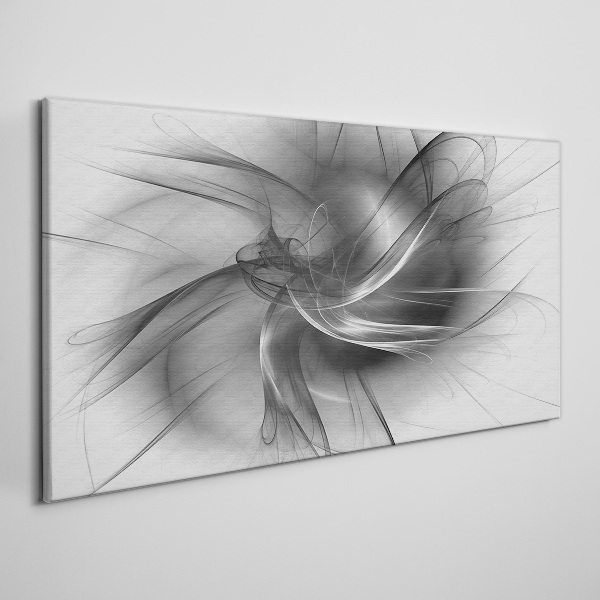 Obraz na plátně Abstraktní víří v monochromatických tónech
