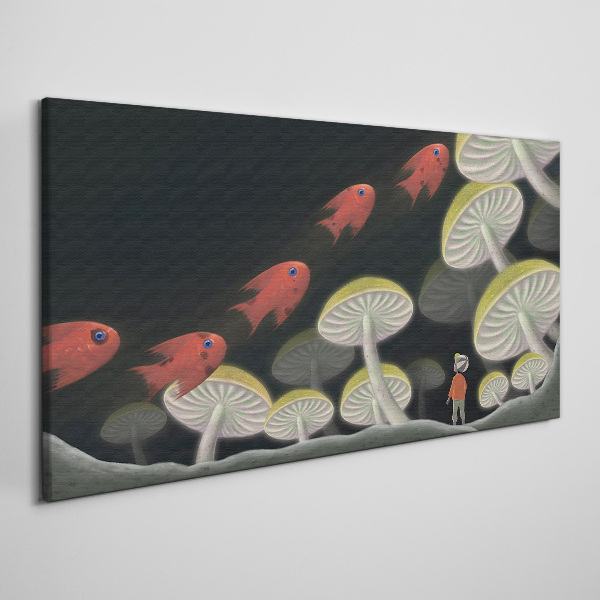 Obraz na plátně Fantazie surrealistické ryby