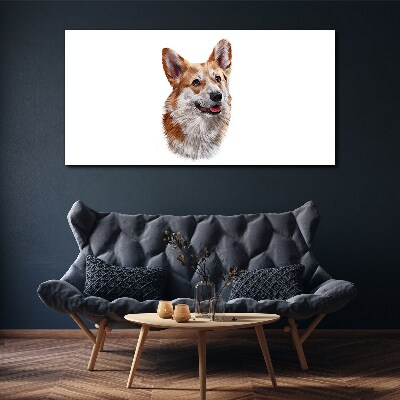 Obraz na plátně Abstraktní zvířecí pes