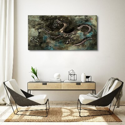 Obraz na plátně Asijské fantazie draka
