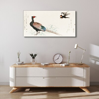Obraz na plátně Asie zvířecí ptáci