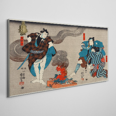 Obraz na plátně Asijské tradiční samuraj