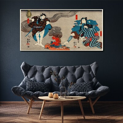 Obraz na plátně Asijské tradiční samuraj