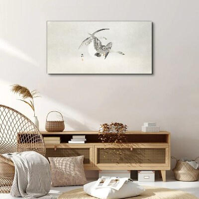 Obraz na plátně Zvířata ptáci husí obloha