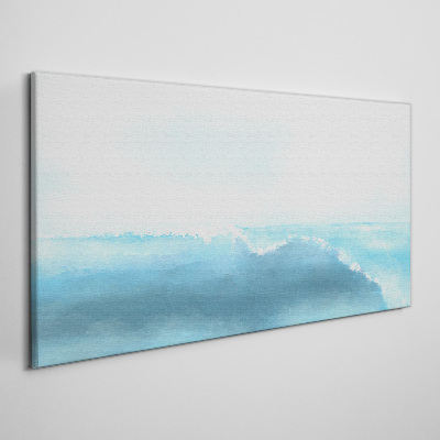 Obraz na plátně Abstrakce mořské vlny