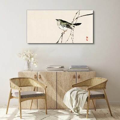 Obraz na plátně Pobočky živočišného ptáka
