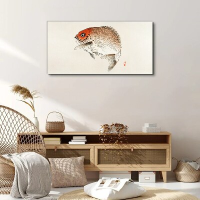 Obraz na plátně Moderní zvířata ryb