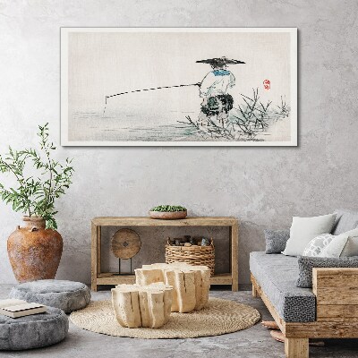 Obraz na plátně Rybářská voda