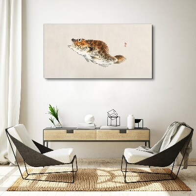 Obraz na plátně Rybí elegance v jemných odstínech
