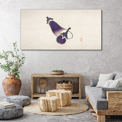 Obraz na plátně Elegance zeleniny v minimalistickém stylu