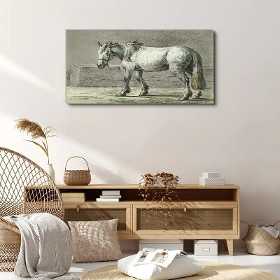 Obraz na plátně Zvířecí kůň Jean Bernard