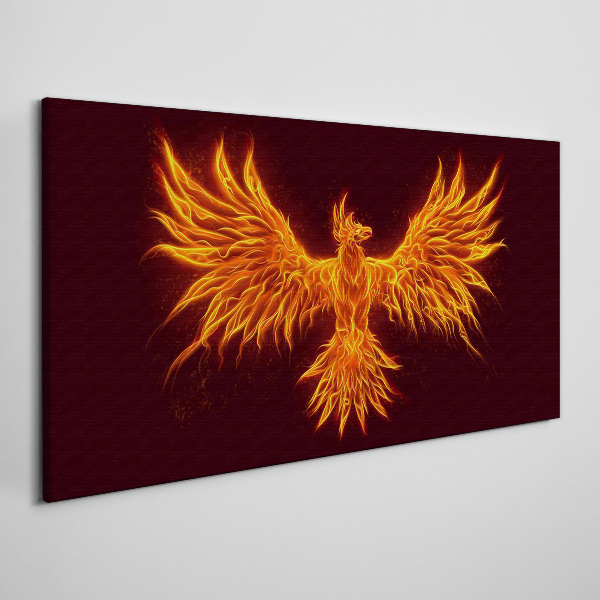 Obraz na plátně Hořící Phoenix