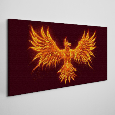 Obraz na plátně Hořící Phoenix