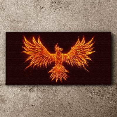 Obraz na plátně Hořící Phoenix