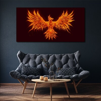Obraz na plátně Hořící Phoenix