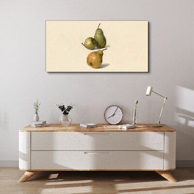 Obraz na plátně Moderní ovoce hruška