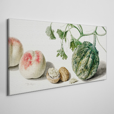 Obraz na plátně Moderní ovocné ořechy