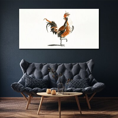 Obraz na plátně Kreslení zvířat pták kuře