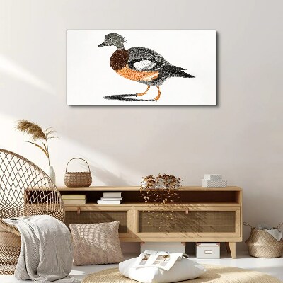 Obraz na plátně Kreslení zvířat pták