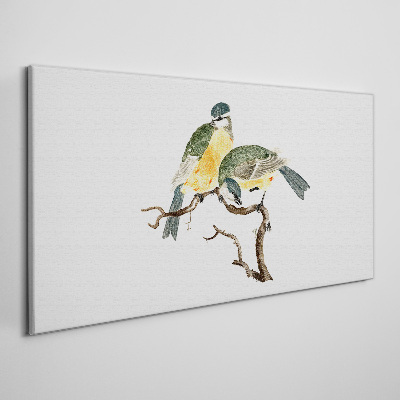 Obraz na plátně Kreslení zvířat ptáků