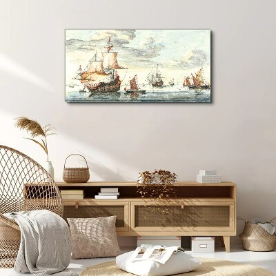 Obraz na plátně Mořské lodě Ocean Sky