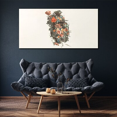 Obraz na plátně Váza květiny rostlin