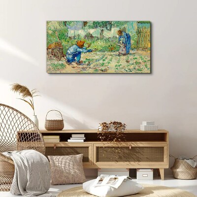 Obraz na plátně První kroky van Gogh
