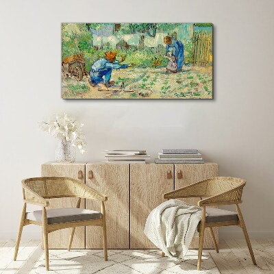Obraz na plátně První kroky van Gogh