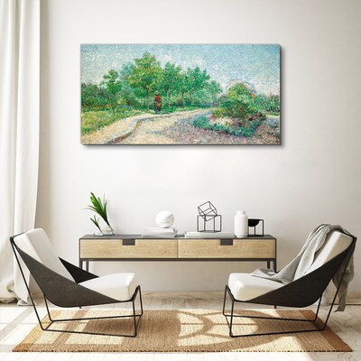Obraz na plátně Příroda strom van gogh